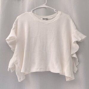 Waffle Knit Crop Top From VICI